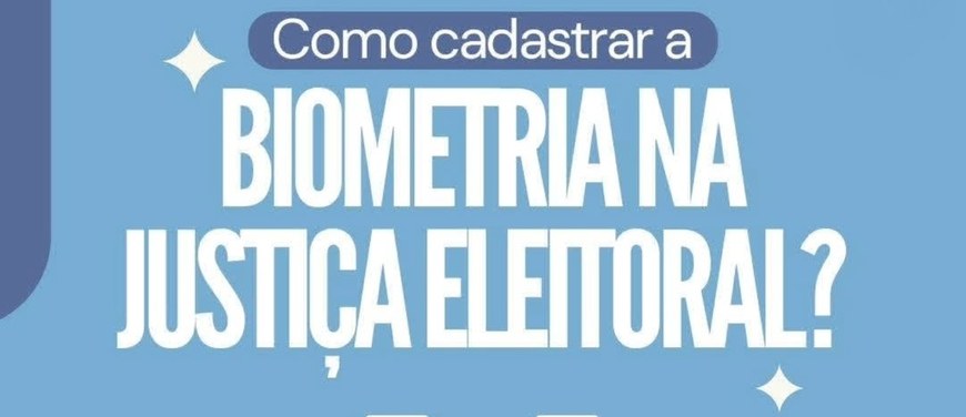 Imagem de uma urna eleitoral com um dedo indicador com fundo verde e amarelo convocando os munic...