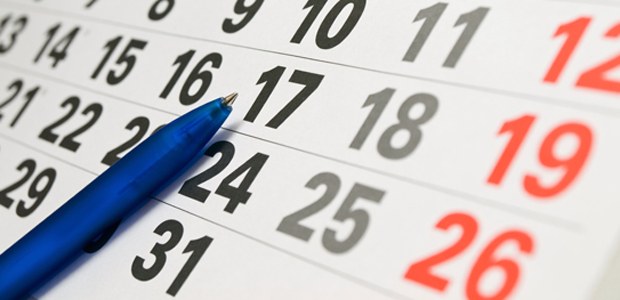 Calendário em 08.01.2016 Calendário