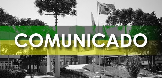 Comunicado TRE-PR Comunicado TRE-PR