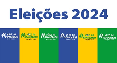 Eleições 2024 logo TRE-SP notícia Eleições 2024 logo TRE-SP notícia