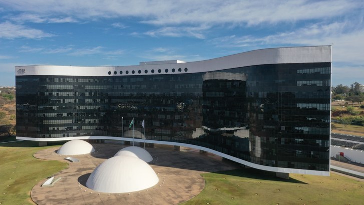 #PraTodosVerem: Na fotografia aparece o Edifício-sede do Tribunal Superior Eleitoral.