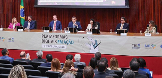 Lançamento da iniciativa TSE Facilita - Plataformas Digitais em Ação - 01.09.2026