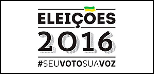 Logo Eleições 2016 em 10.12.2015 Logo Eleições 2016