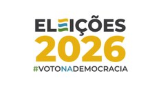 #PraTodosVerem: Logo das Eleições 2026.