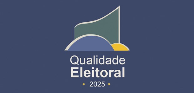 Logo Selo de Qualidade Eleitoral 2025 Logo Selo de Qualidade Eleitoral 2025