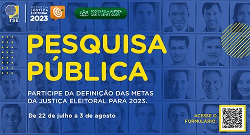 Metas da Justiça Eleitoral para 2023 Metas da Justiça Eleitoral para 2023