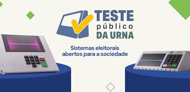 Teste público da urna 2025 Teste público da urna 2025