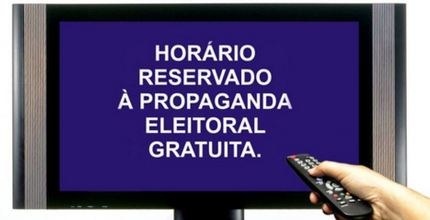 Imagem alusiva ao horário reservado à propaganda eleitoral gratuita.