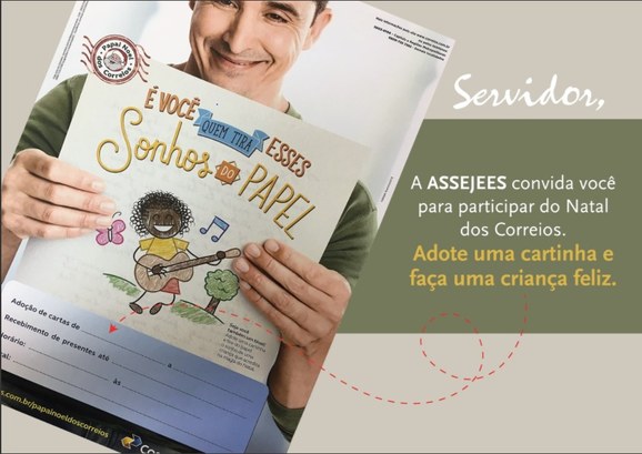 TRE-ES campanha Papai Noel dos Correios