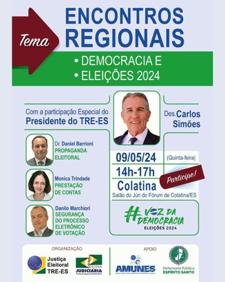TRE-ES Evento Colatina 2024 TRE-ES Evento Colatina 2024