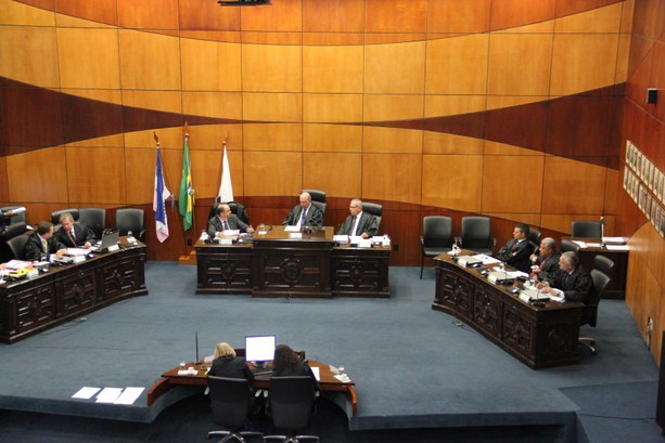 TRE-ES pleno 2015 Pleno do TRE em 2015