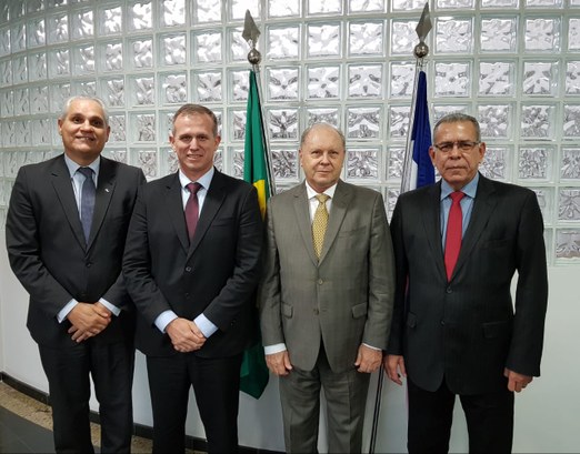 TRE-ES visita secretário Sesp eleições 2018 TRE-ES visita secretário Sesp eleições 2018