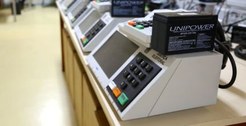 Urnas no depósito de urnas