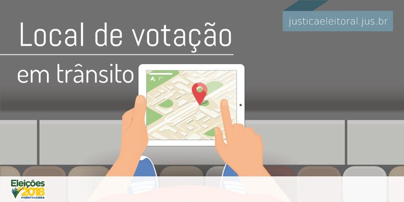 Voto em trânsito Justiça Eleitoral Local de votação em trânsito