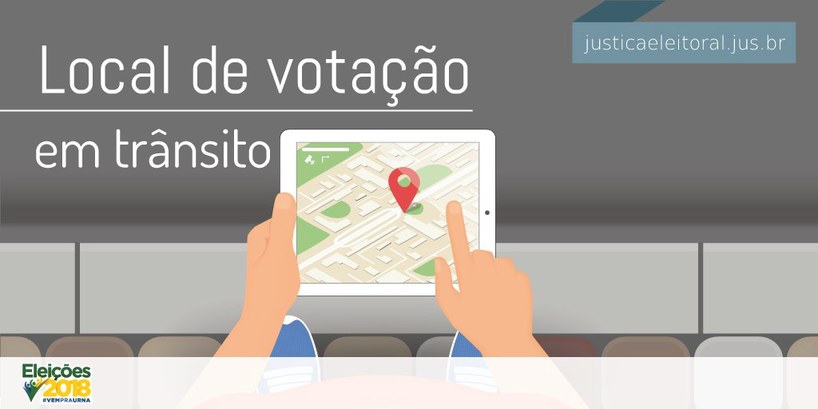 Local de votação em trânsito 