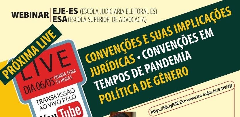 Convenções e sua Implicações Jurídicas, com desdobramentos nos subtemas Convenções em Tempos de ...