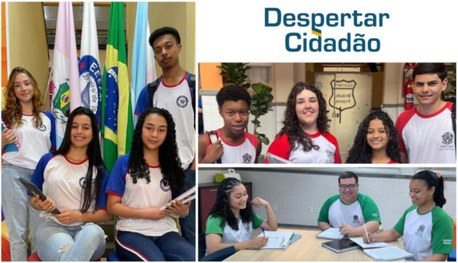 TRE-ES Despertar Cidadão alunos