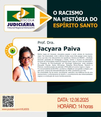 TRE-ES Palestra Drª Jacyara TRE-ES Palestra Drª Jacyara