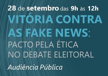 TRE-ES Vitória contras as fake news reduzido